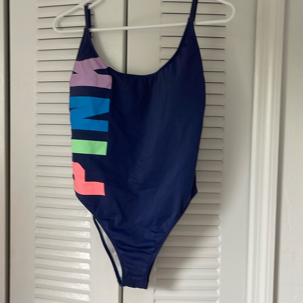 Victorias Secret Pink one piece swimsuit.